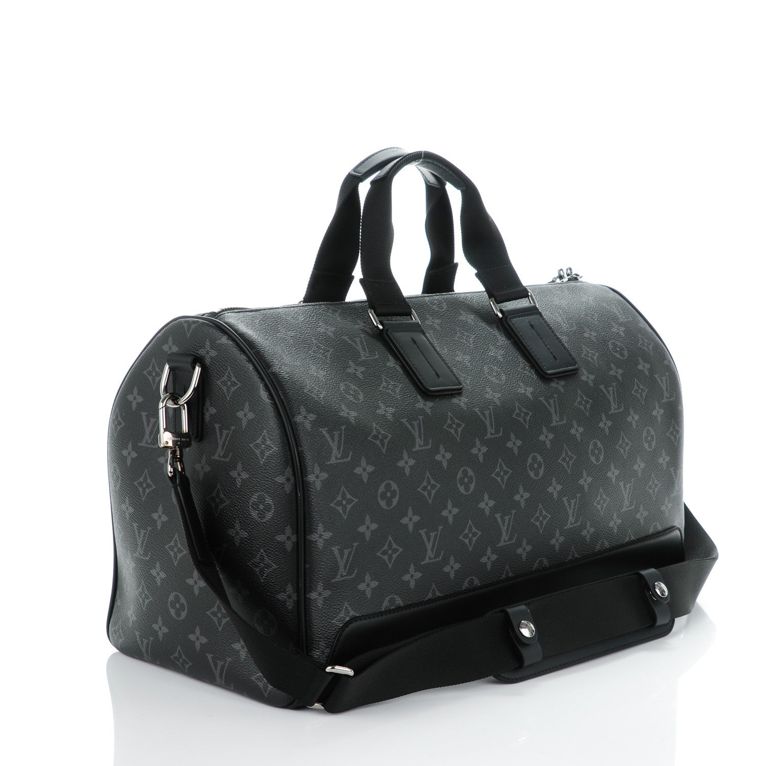 Louis Vuitton Monogram Eclipse Keepall Voyager 3 of 8