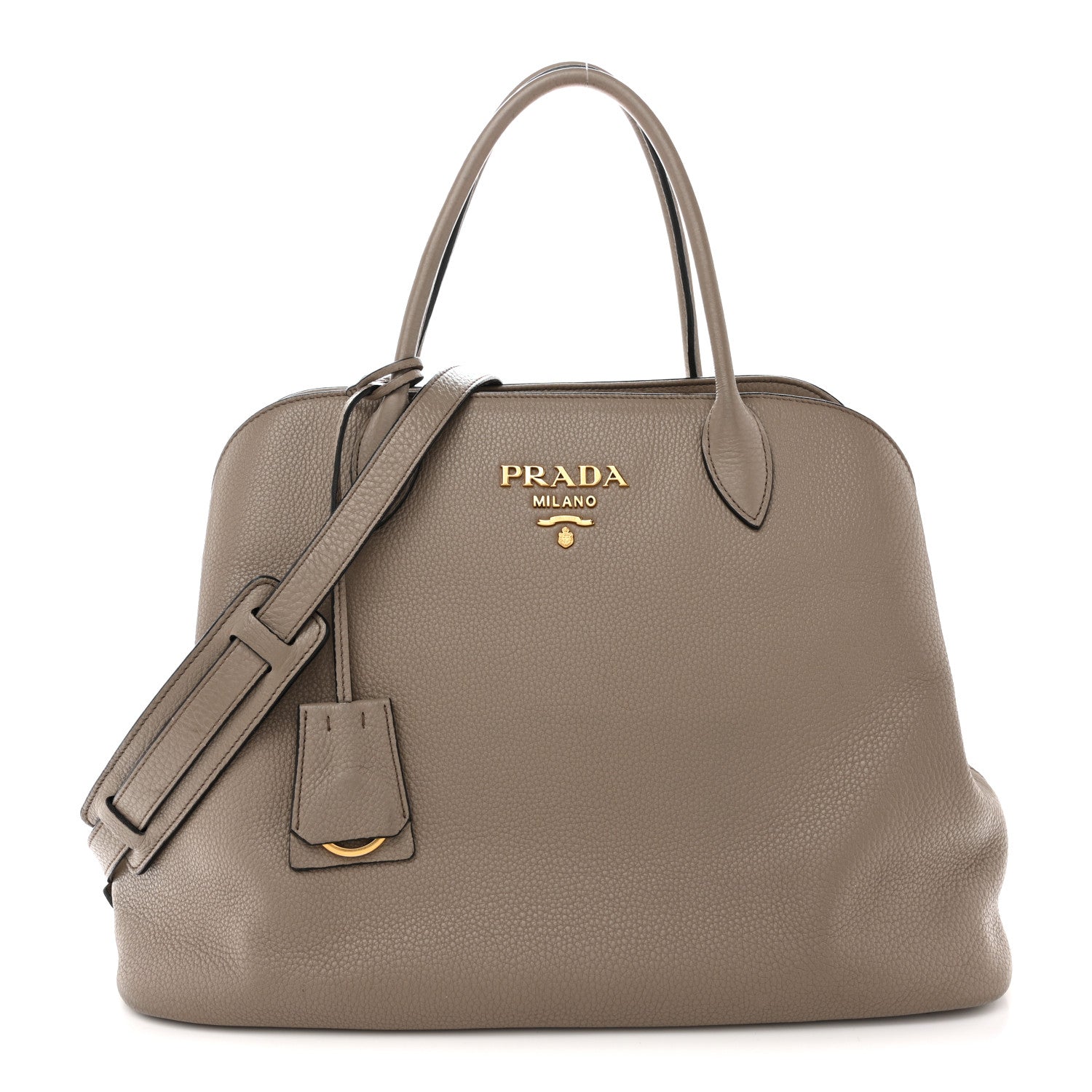 Prada Vitello Daino Tote Argilla 1 of 13