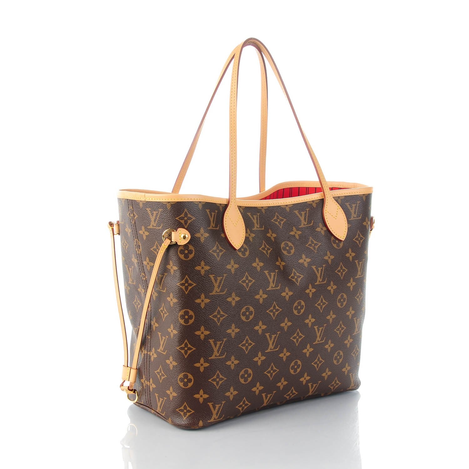Louis Vuitton Monogram Neverfull MM Cherry 3 of 8