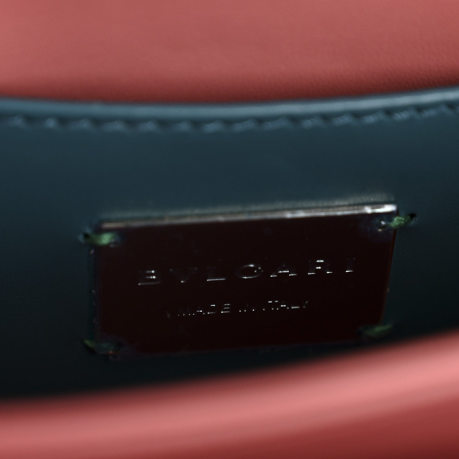 Bulgari Calfskin Galuchat Serpenti Forever Crossbody Turquoise 6 of 15