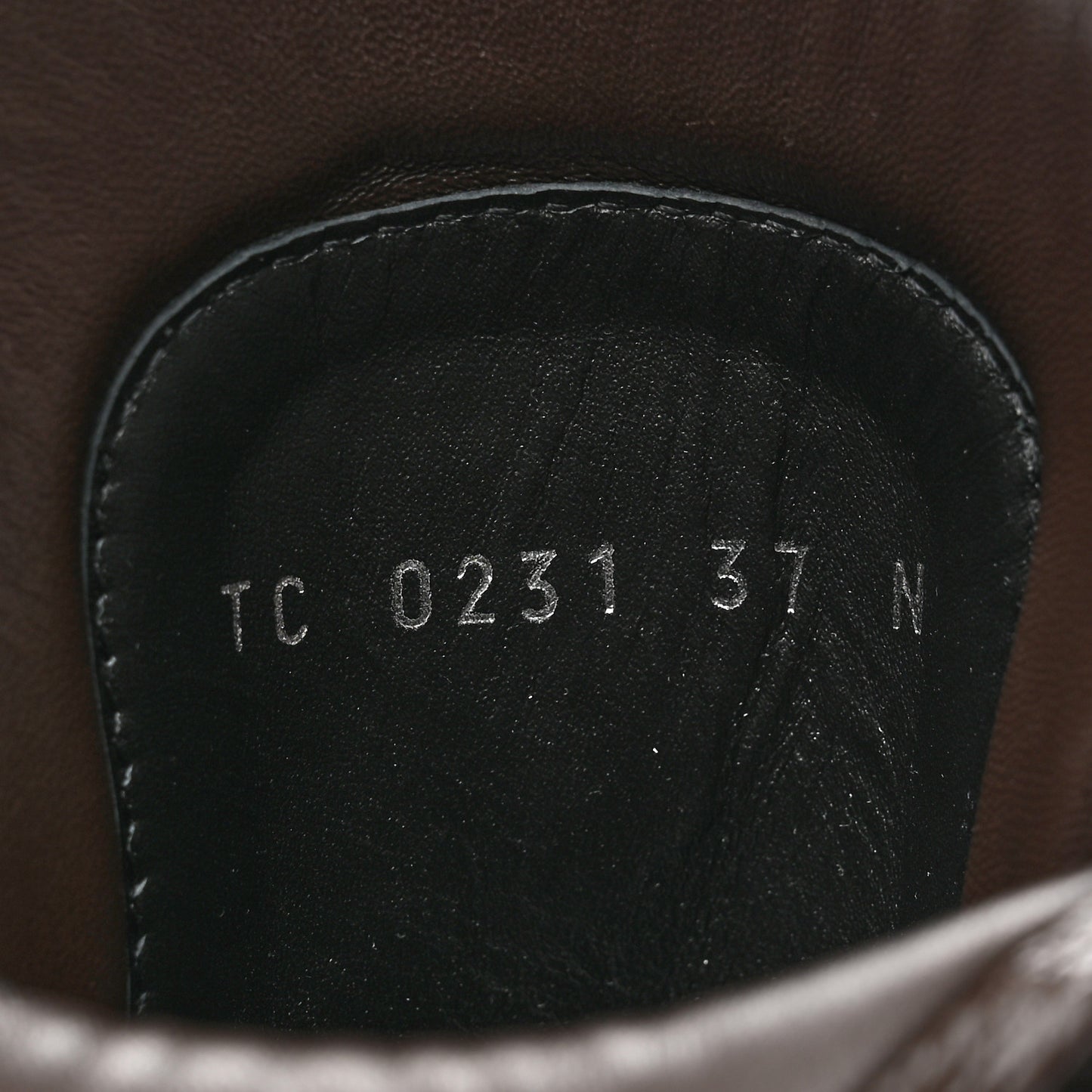 Calfskin Monogram Territory Flat Ranger Boots 37 Black