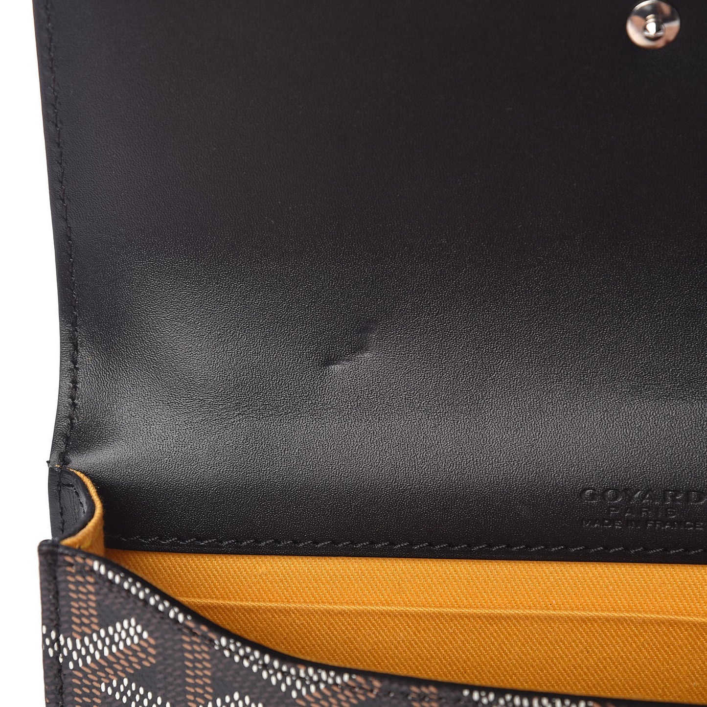 Goyardine Monte Carlo Mini Phone Case Black