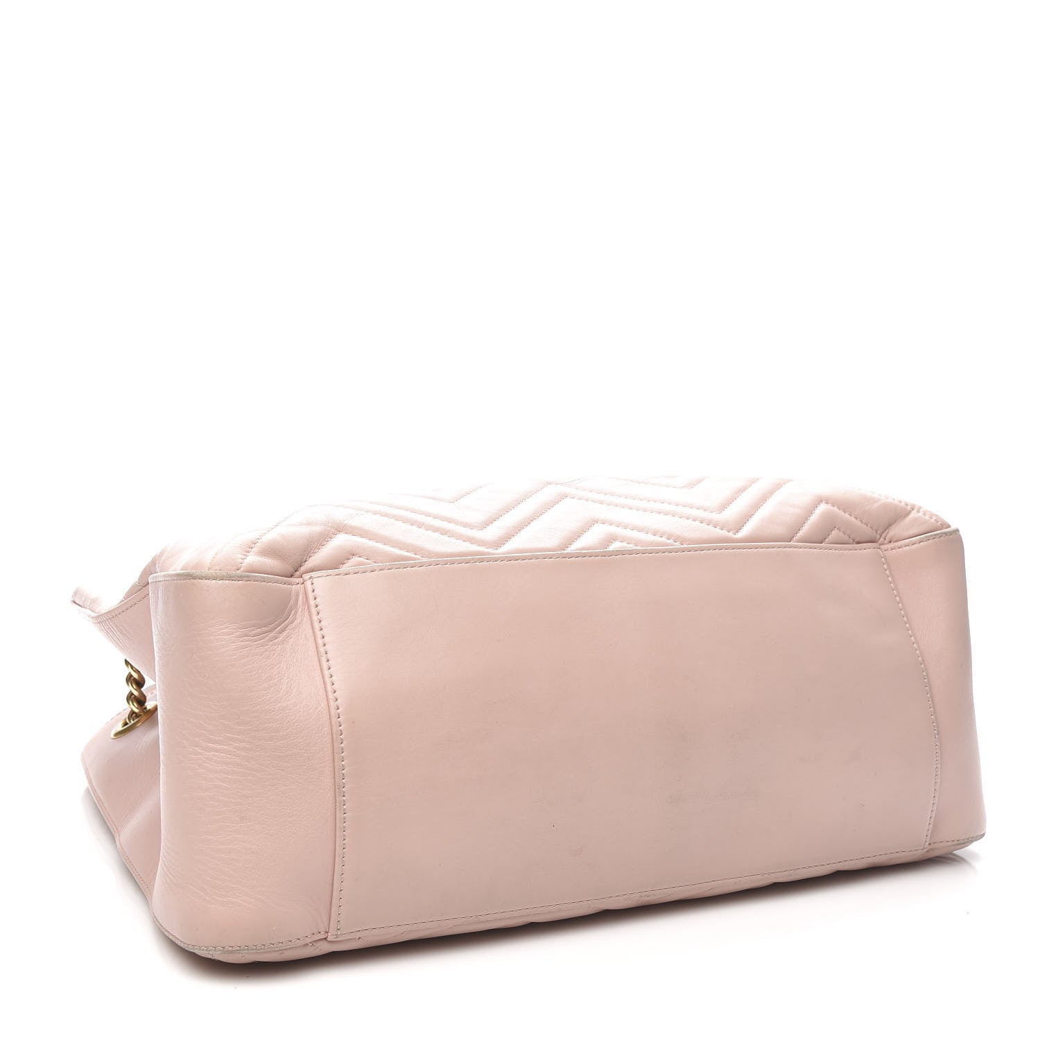 Gucci Calfskin Matelasse Medium GG Marmont Shoulder Tote Bag Perfect Pink 4 of 18