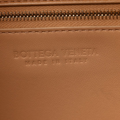 Bottega Veneta Box Calfskin Nappa Clip Bag Almond Gold 6 of 9