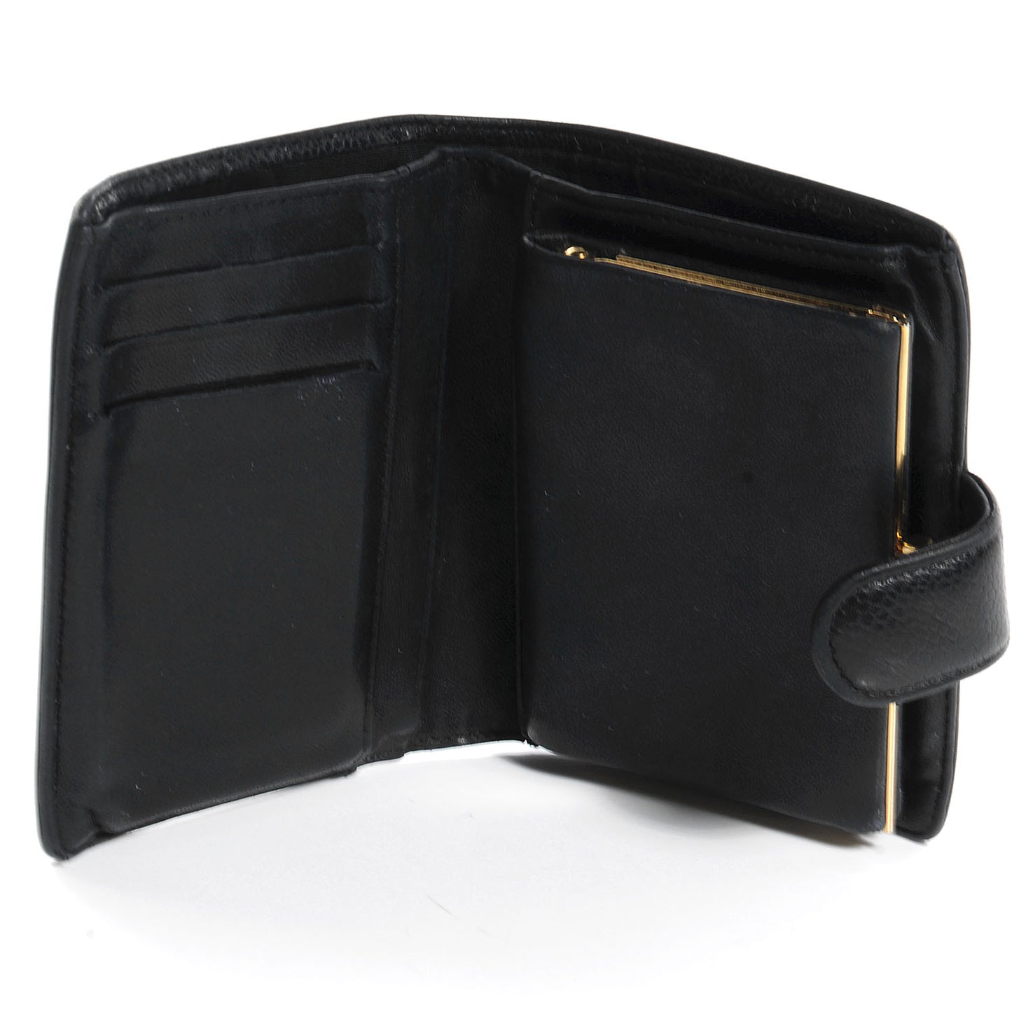 Caviar CC French Wallet Black