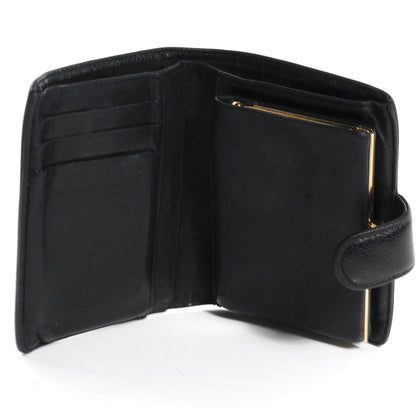 Chanel Caviar CC French Wallet Black 4 of 6