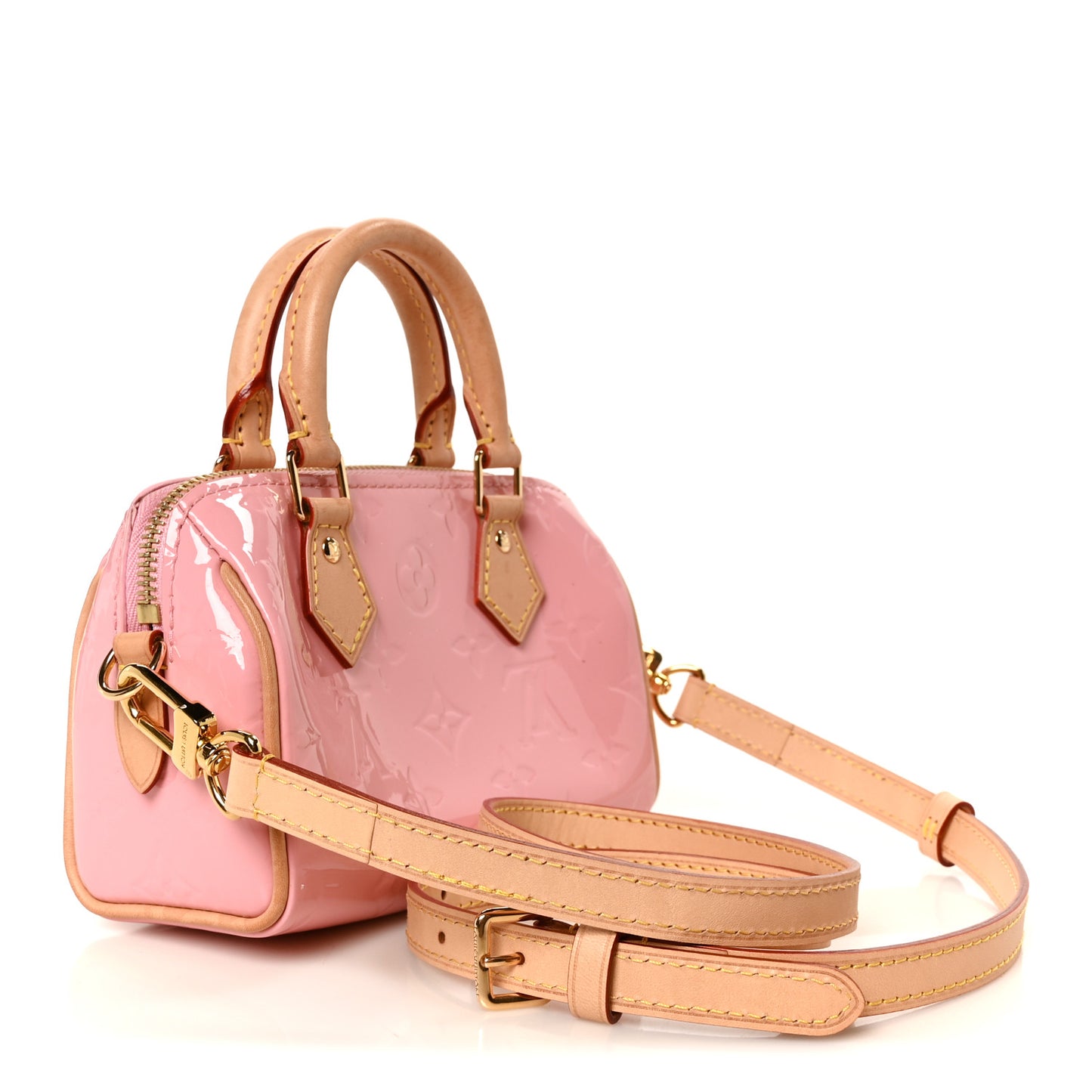Vernis Monogram Nano Speedy Mochi Pink