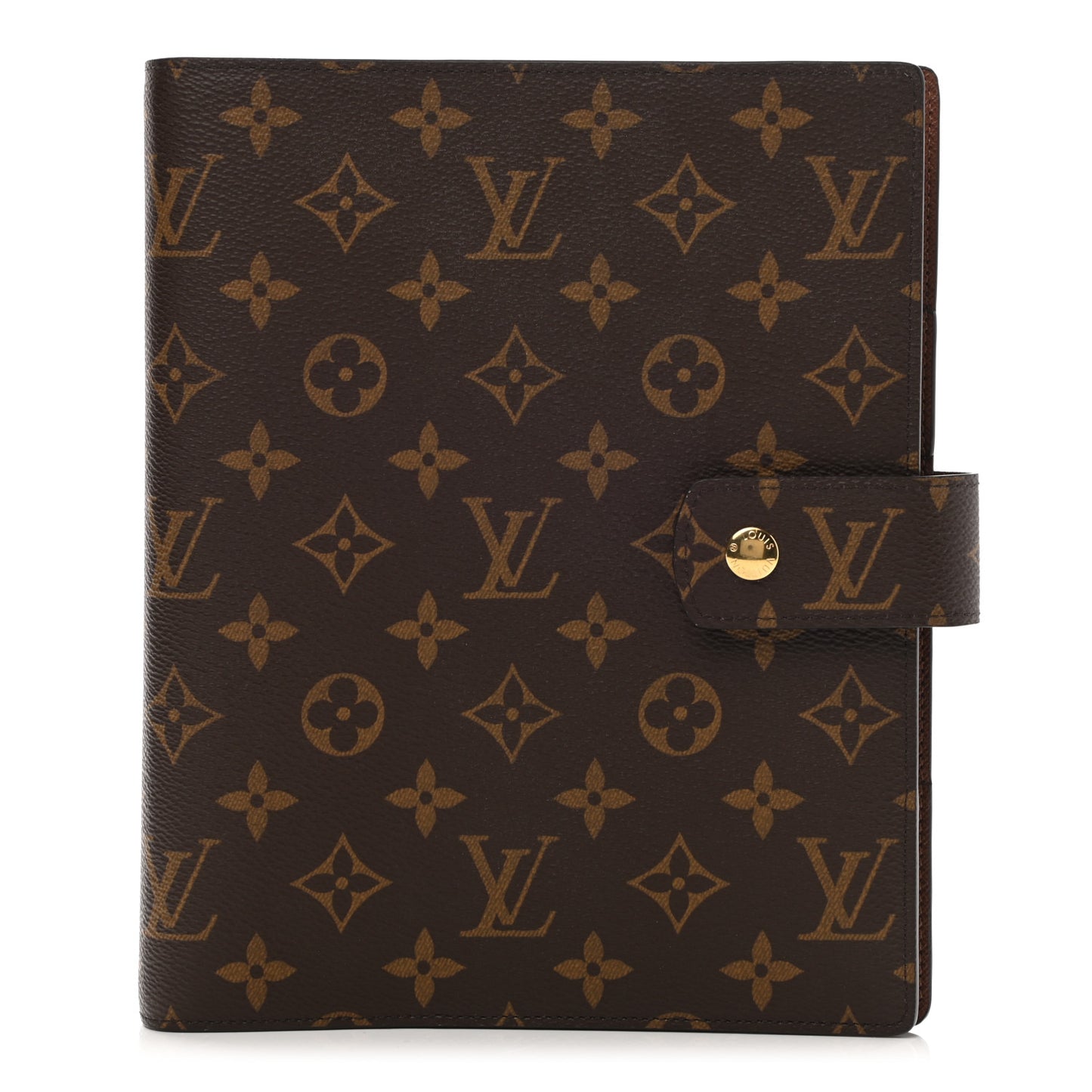 Monogram Large Ring Agenda Cover