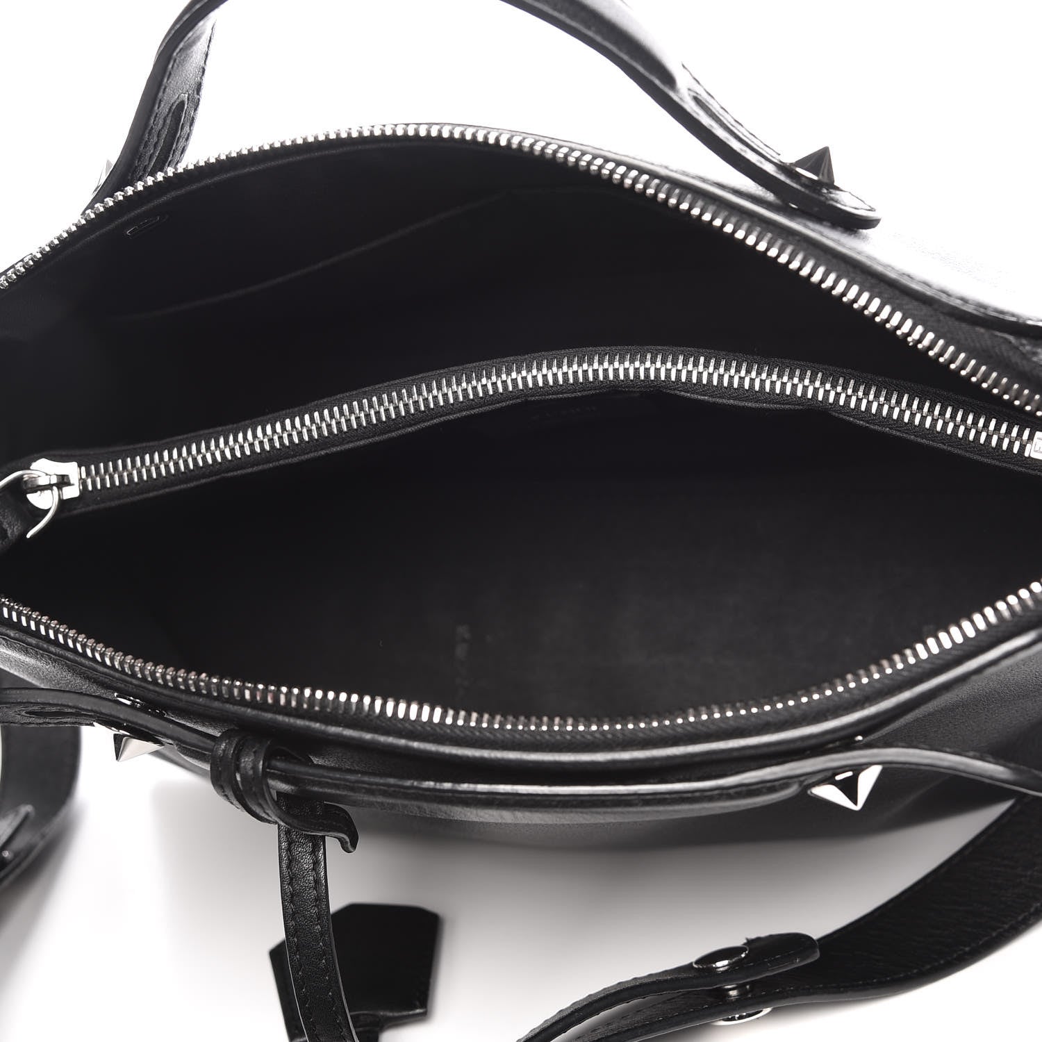 Fendi Vitello Dolce Medium By The Way Boston Bag Black 5 of 10