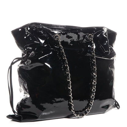 Chanel Patent Bonbons Shopper Tote Black 3 of 7