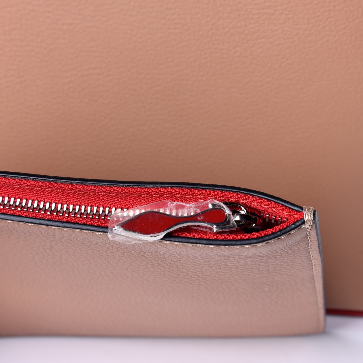 Christian Louboutin Calfskin Spikes East West Cabata Tote Nude 10 of 10