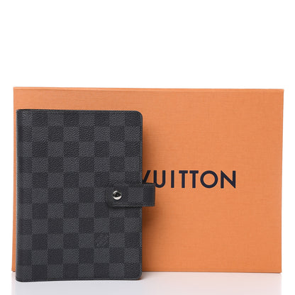 Louis Vuitton Damier Graphite Medium Ring Agenda Cover 7 of 7