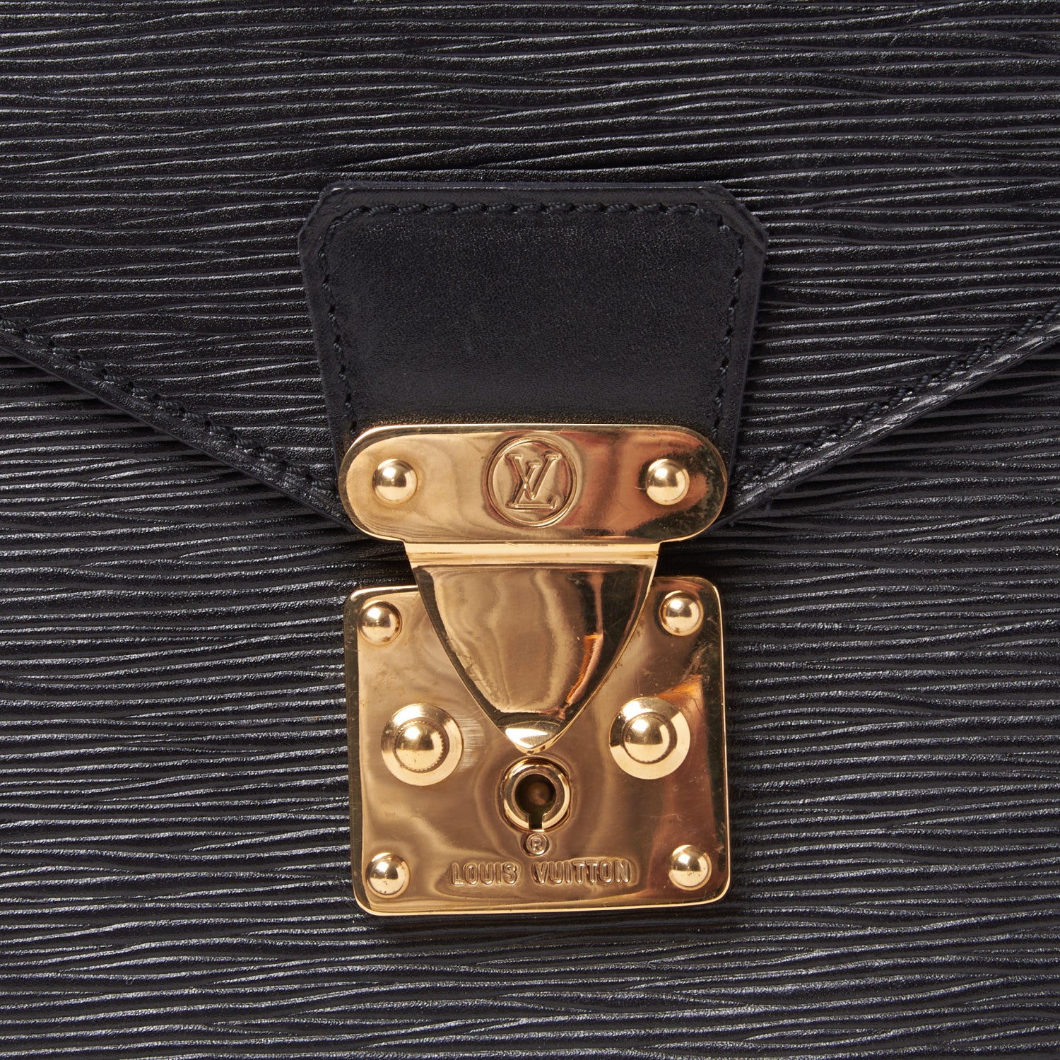 Louis Vuitton Epi Senator Document Case Black 6 of 7