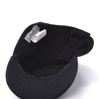 Hermes Cashmere Cap 59 Black 7 of 8