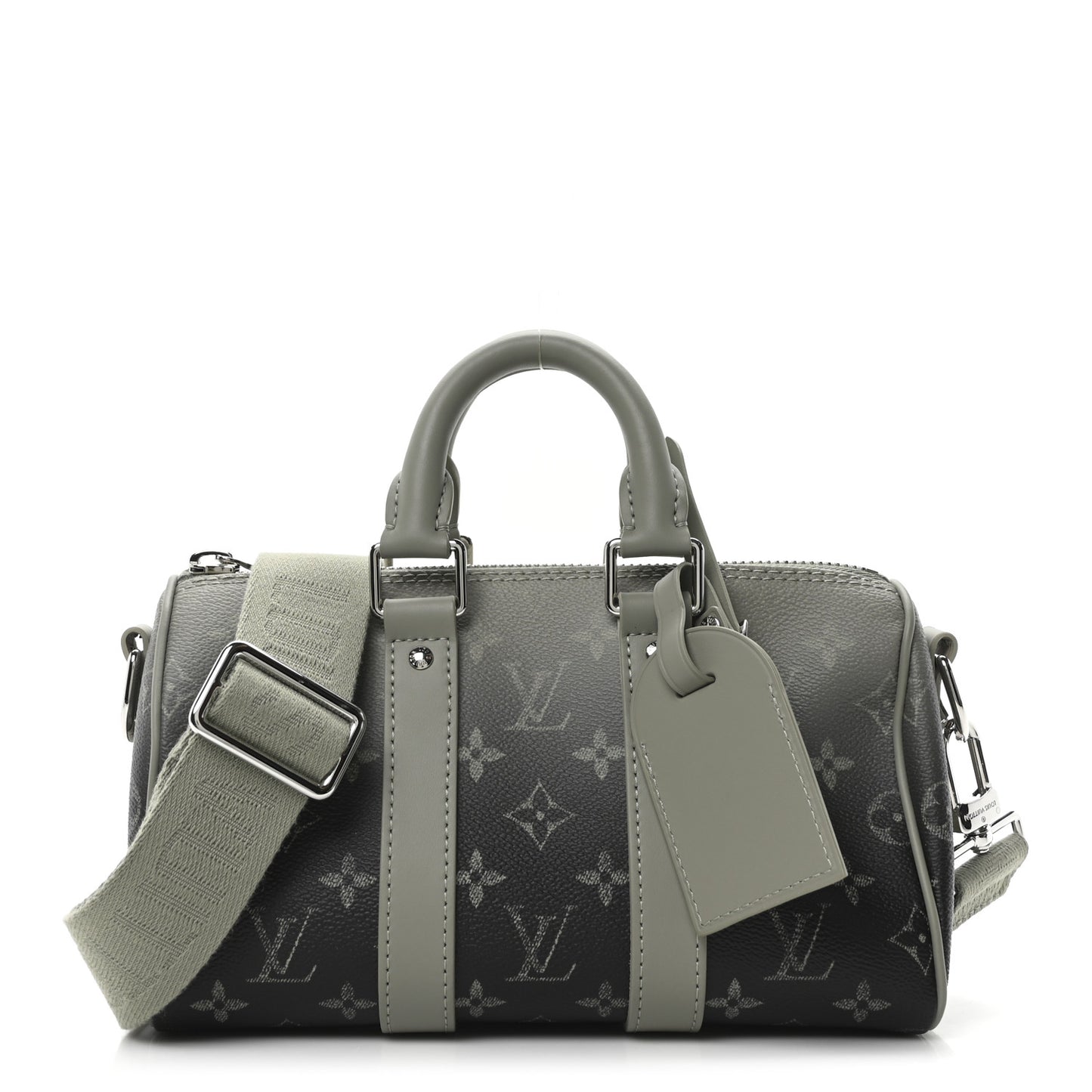 Monogram Gradient Keepall Bandouliere 25 Khaki