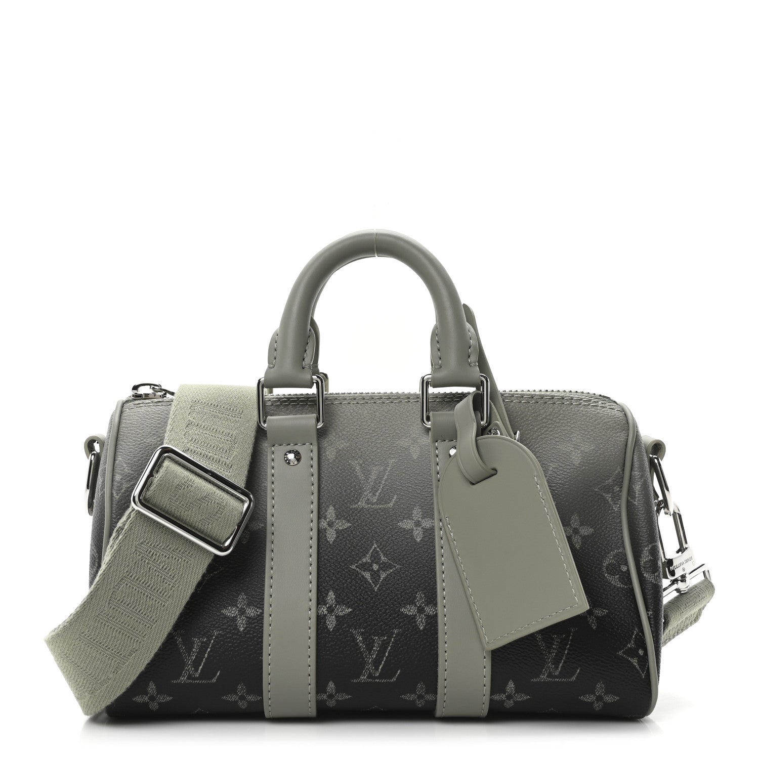 Louis Vuitton Monogram Gradient Keepall Bandouliere 25 Khaki 1 of 9