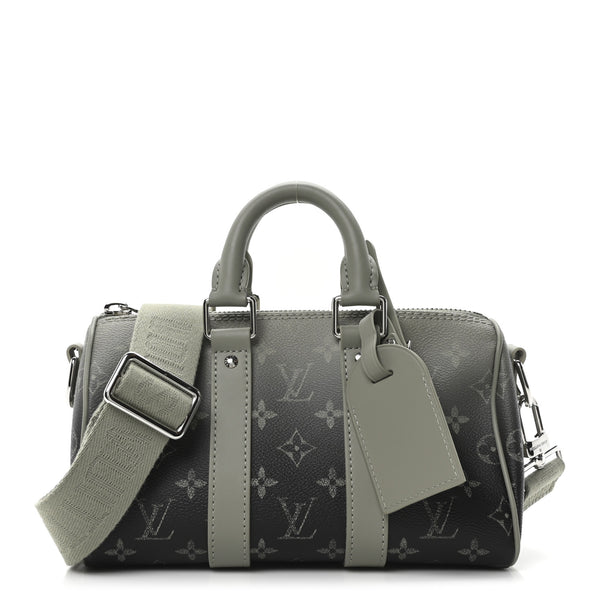 Louis Vuitton Monogram Gradient Keepall Bandouliere 25 Khaki