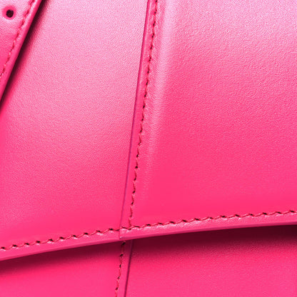 Balenciaga Shiny Box Calfskin Small Hourglass Top Handle Bag Acid Fuchsia 7 of 14