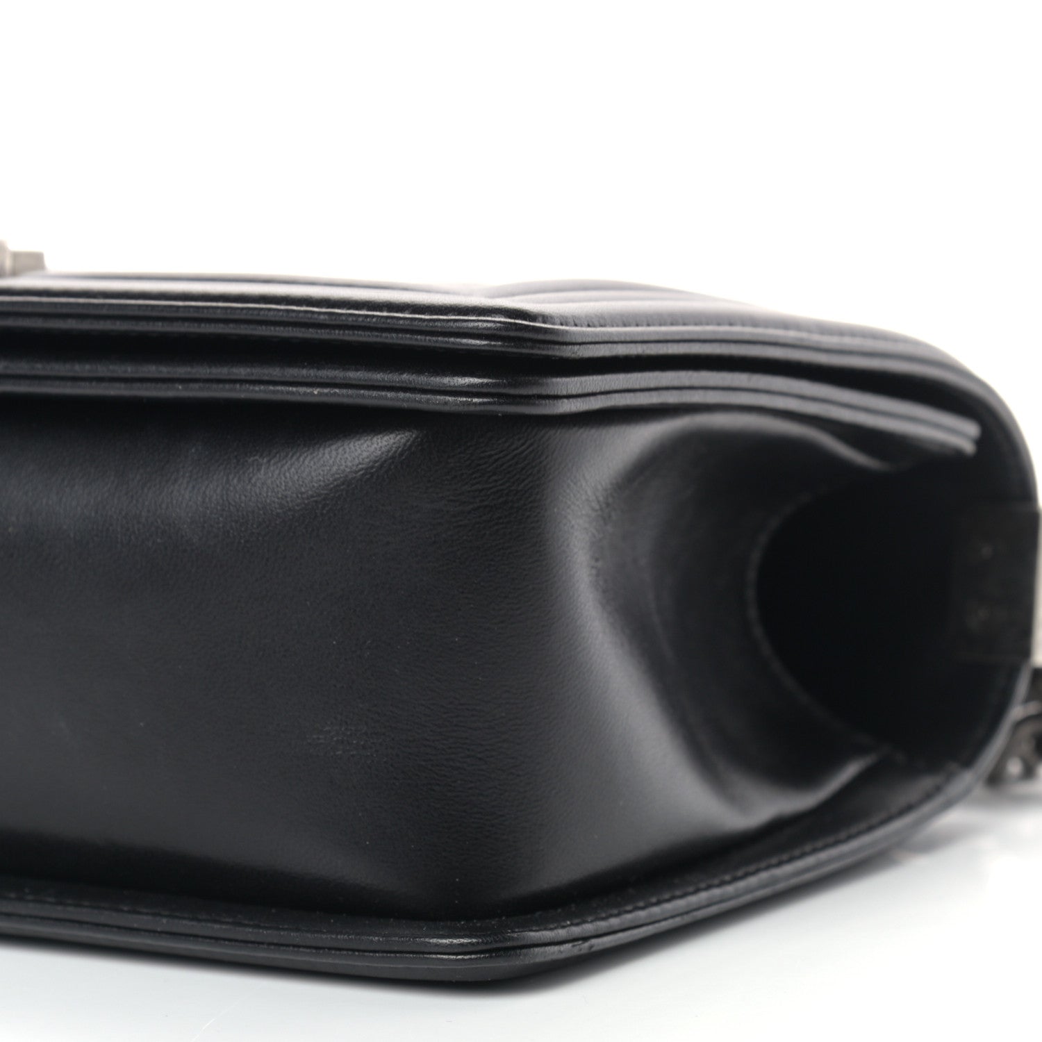 Chanel Lambskin Quilted Medium Boy Flap Black 9 of 11