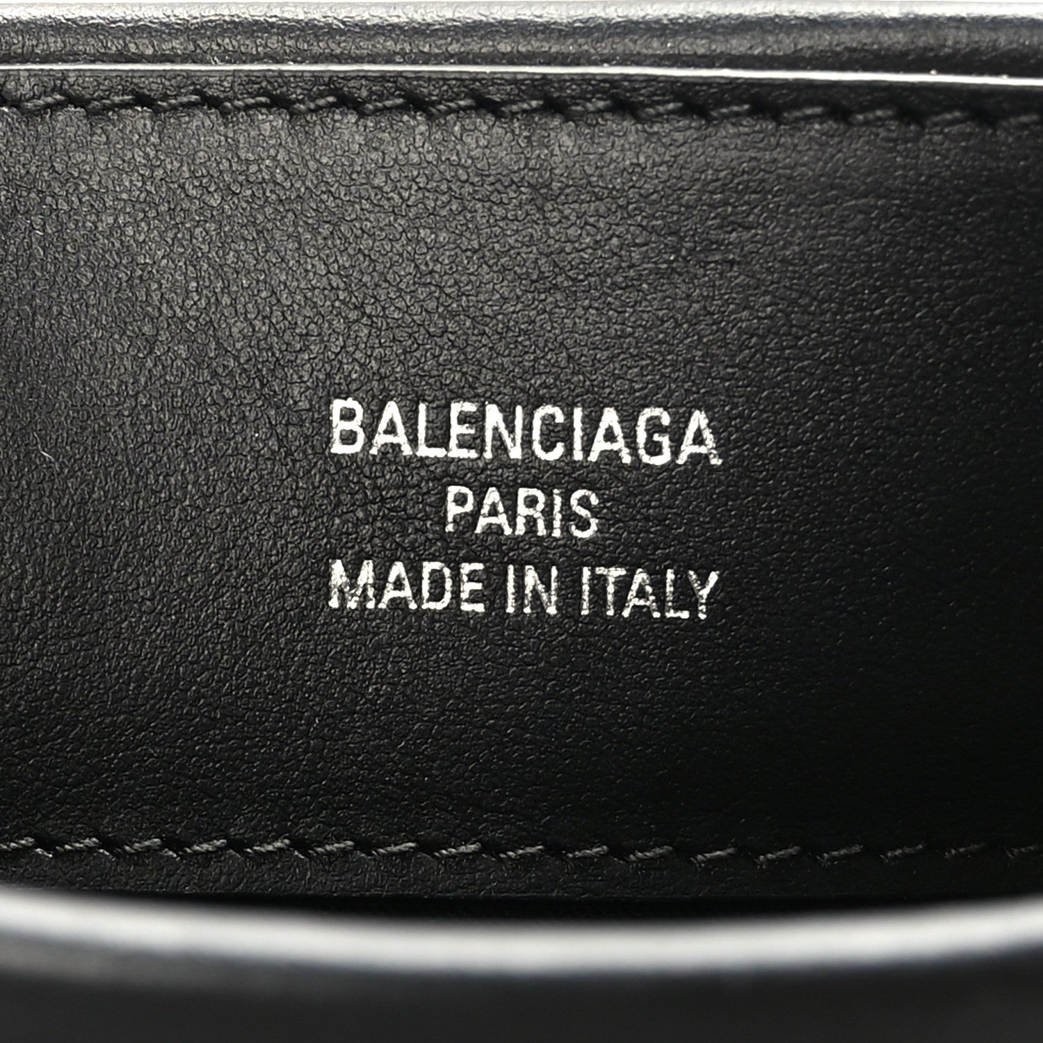 Balenciaga Canvas Calfskin Duty Free Phone Holder Bag Natural Black 6 of 8