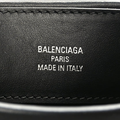 Balenciaga Canvas Calfskin Duty Free Phone Holder Bag Natural Black 6 of 8