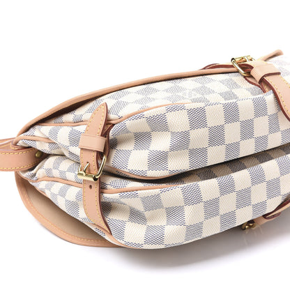 Louis Vuitton Damier Azur Saumur MM 6 of 9