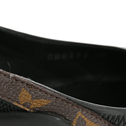 Louis Vuitton Patent Monogram Archlight Slingback Pumps 38 Black 12 of 12