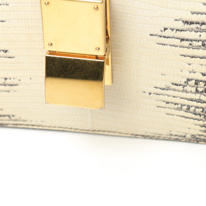 Celine Lizard Medium Classic Box Flap Bag Natural 12 of 12