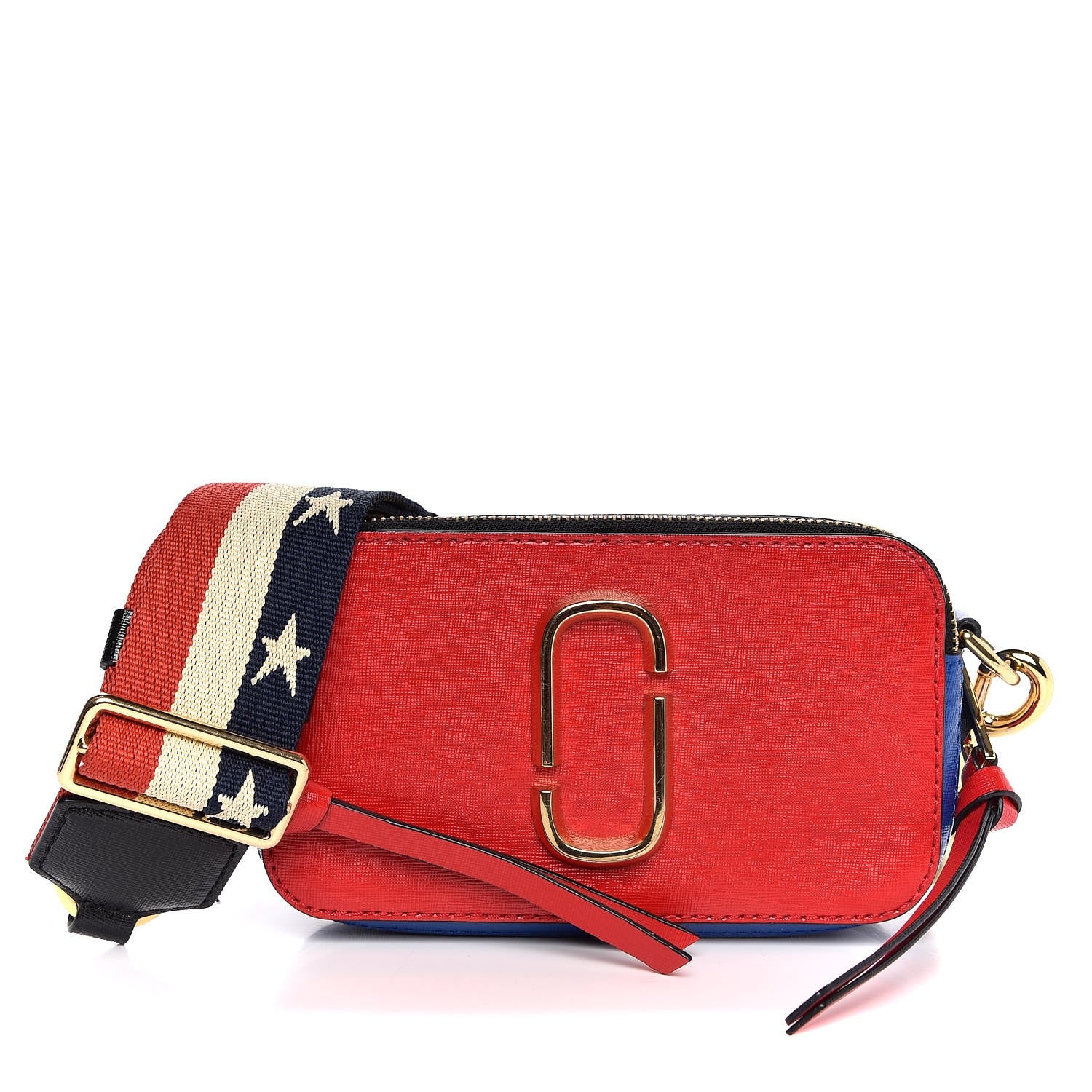 Marc Jacobs Calfskin Snapshot Double Zip Small Camera Bag Multi 1 of 10