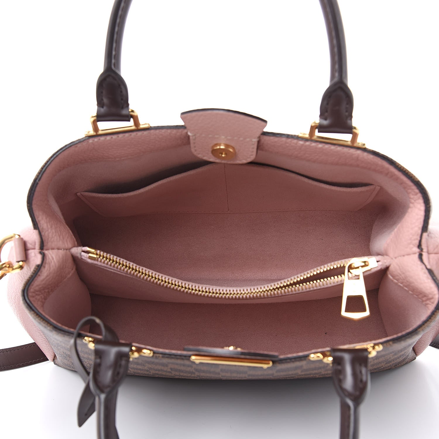 Louis Vuitton Damier Ebene Cuir Taurillon Brittany Magnolia 5 of 8