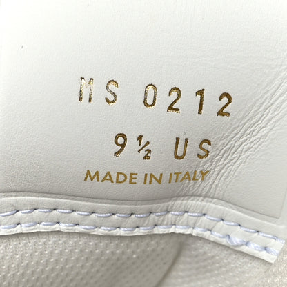 Louis Vuitton X NIKE AIR FORCE 1 Calfskin Monogram Mid Sneakers 9.5 White 7 of 8