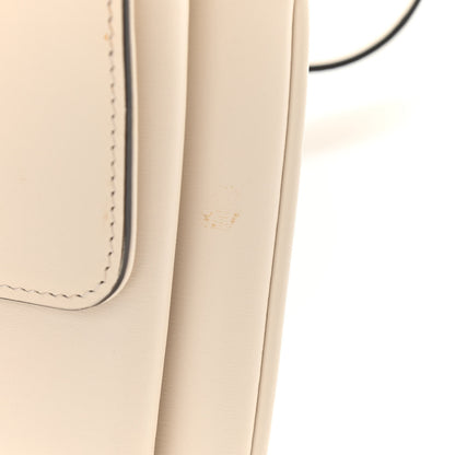 Gucci Calfskin Small Arli Flap Shoulder Bag Mystic White 9 of 11