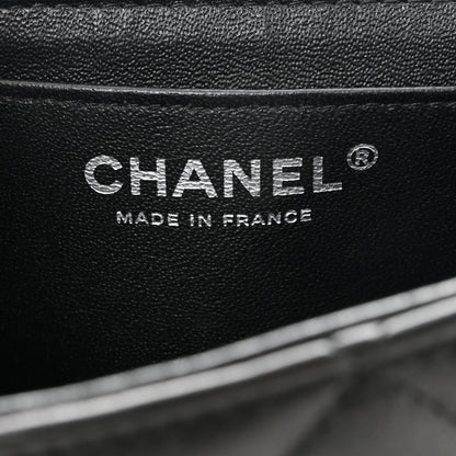 Chanel Lambskin Quilting Enchained Medium Flap Black 6 of 12