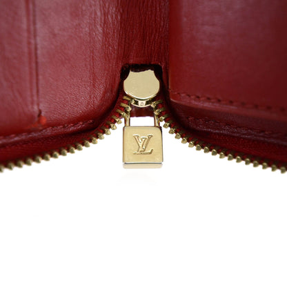 Louis Vuitton Vernis Broome Zip Wallet Rouge 5 of 5