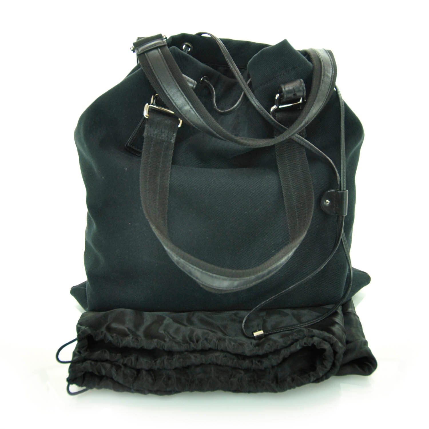 Saint Laurent Canvas Kahala Sac Black 3 of 8