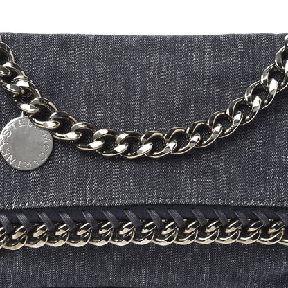Stella McCartney Denim Falabella Clutch Blue 16 of 16