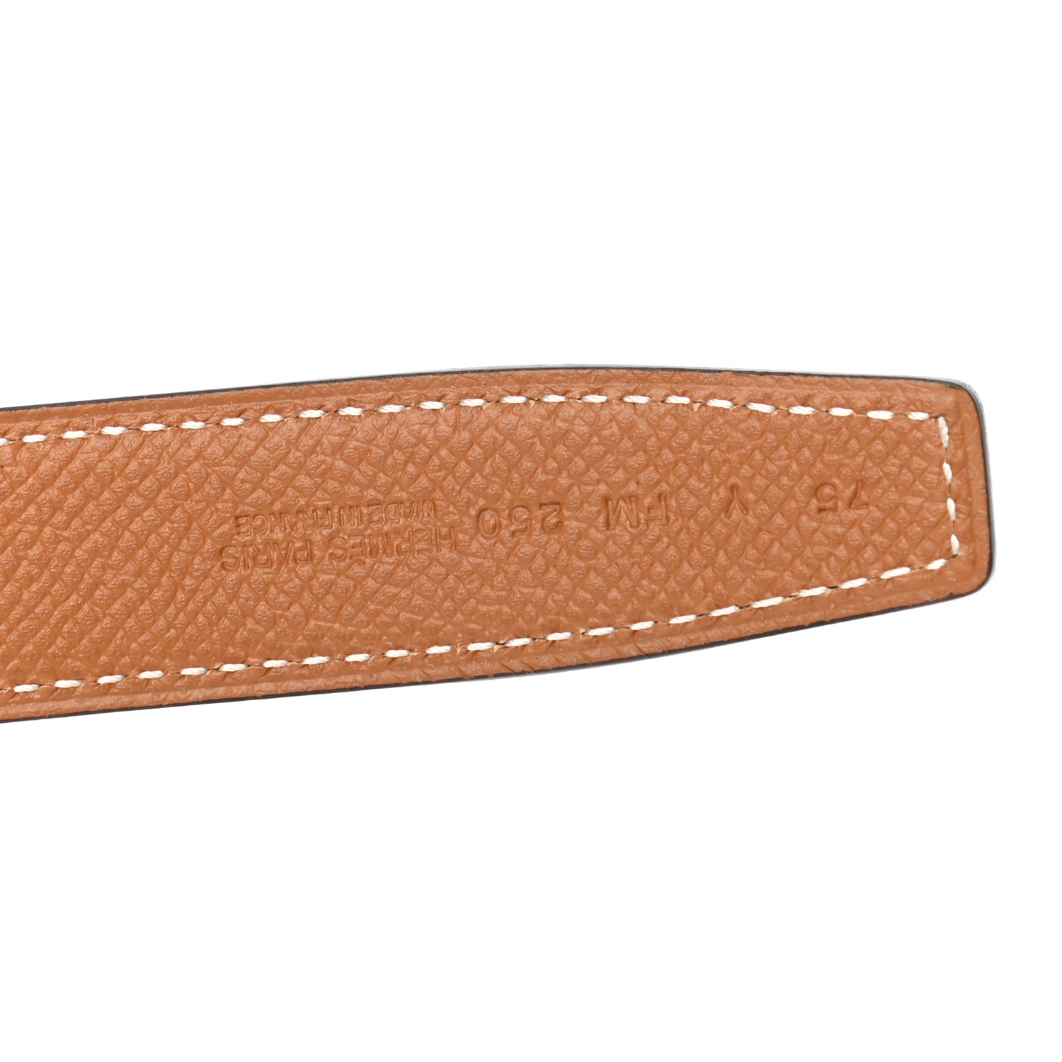 Hermes Swift Epsom 24mm Mini Constance H Belt 75 Black Gold 5 of 9