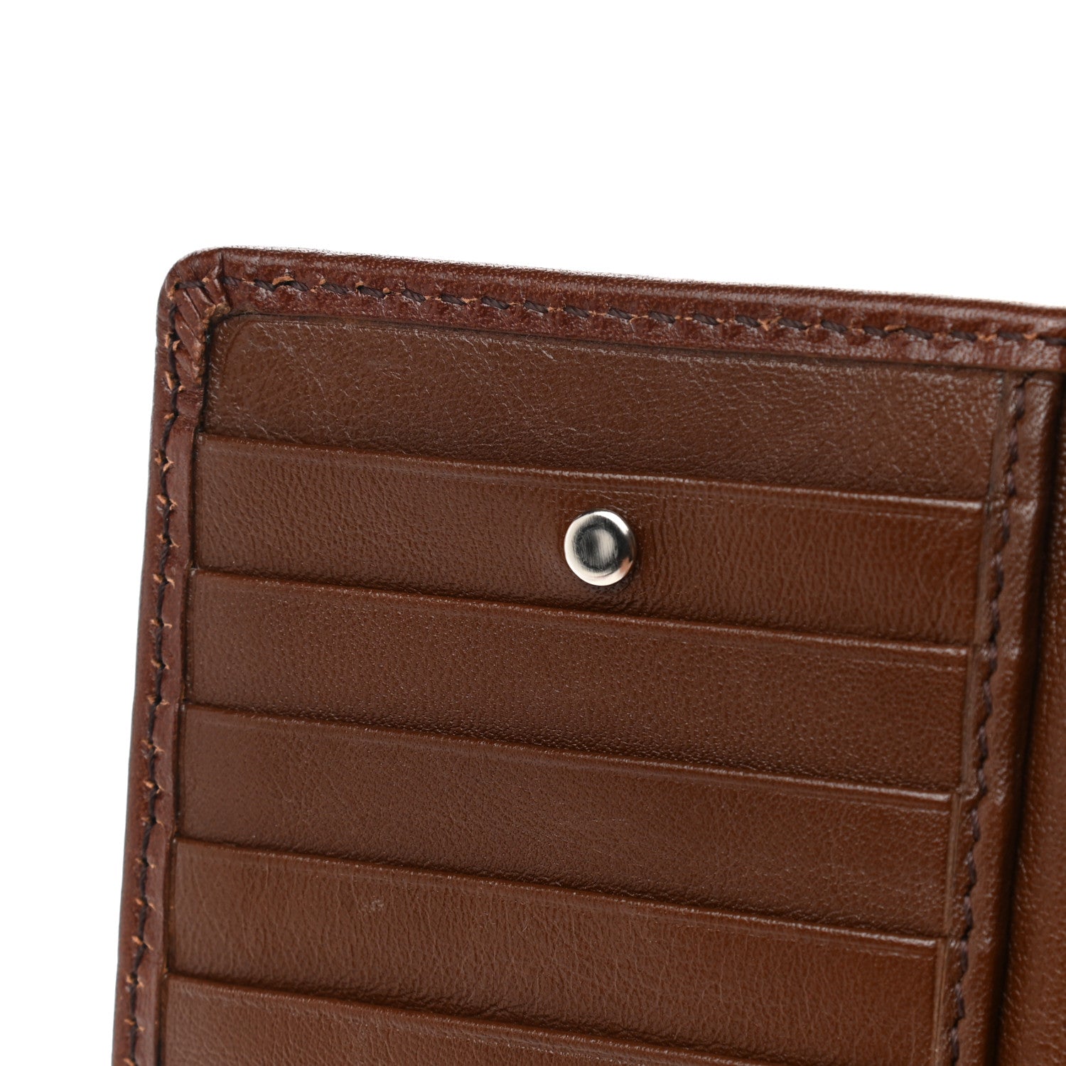 Burberry House Check Bridle Calfskin Passport Holder Cover Dark Tan 11 of 11