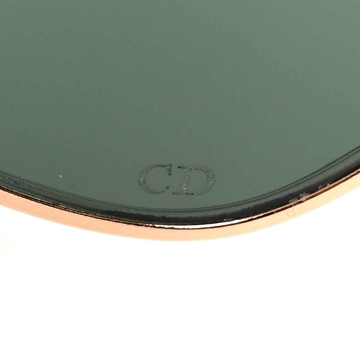 Christian Dior Metal DiorStellaire 1 Sunglasses  Rose Gold Green 8 of 9