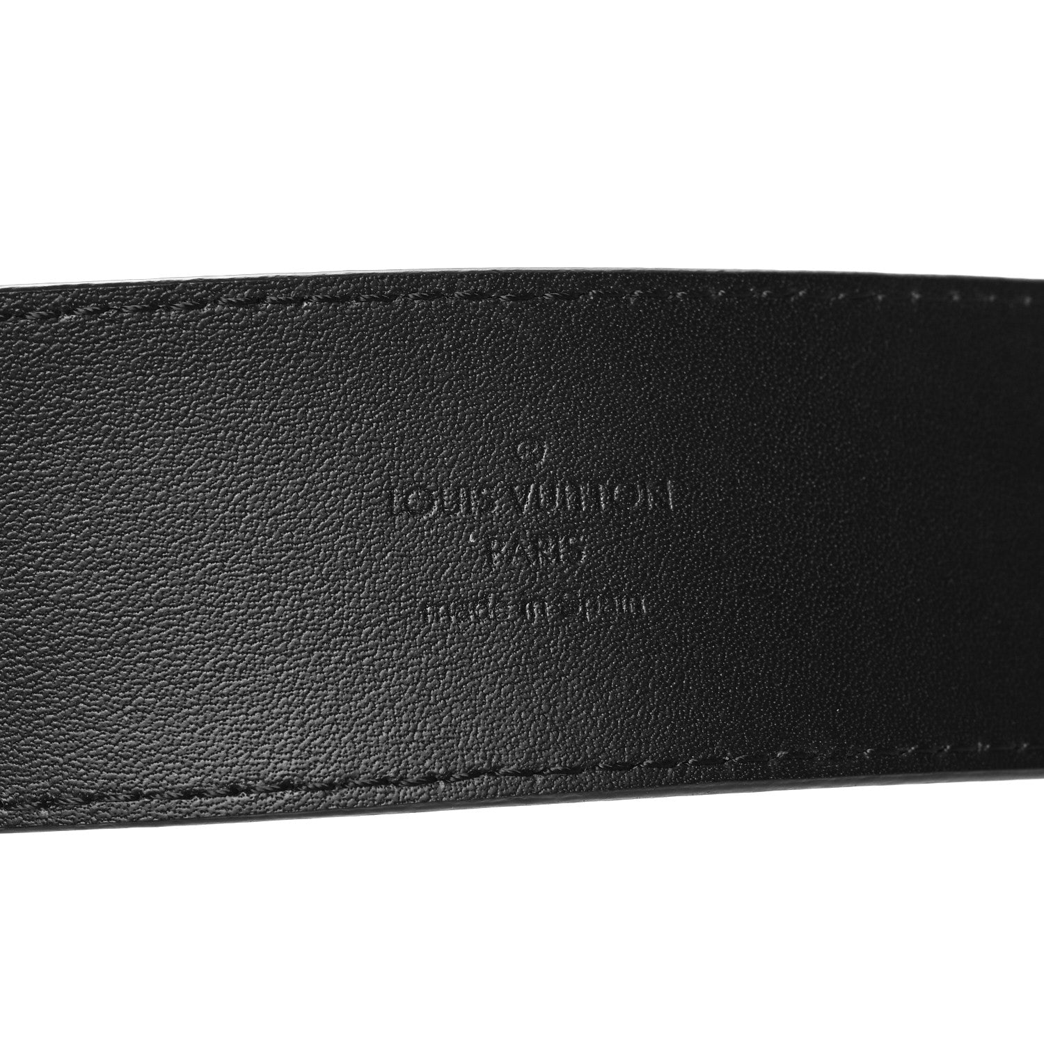 Louis Vuitton Epi LV Initiales Belt 110 44 Black 3 of 7