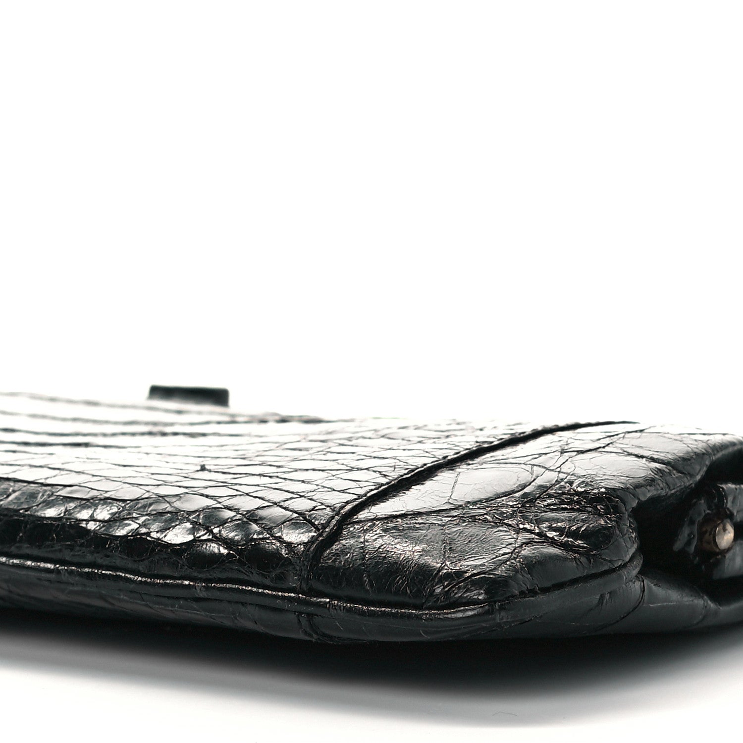 Nancy Gonzalez Crocodile Clutch Black 9 of 9