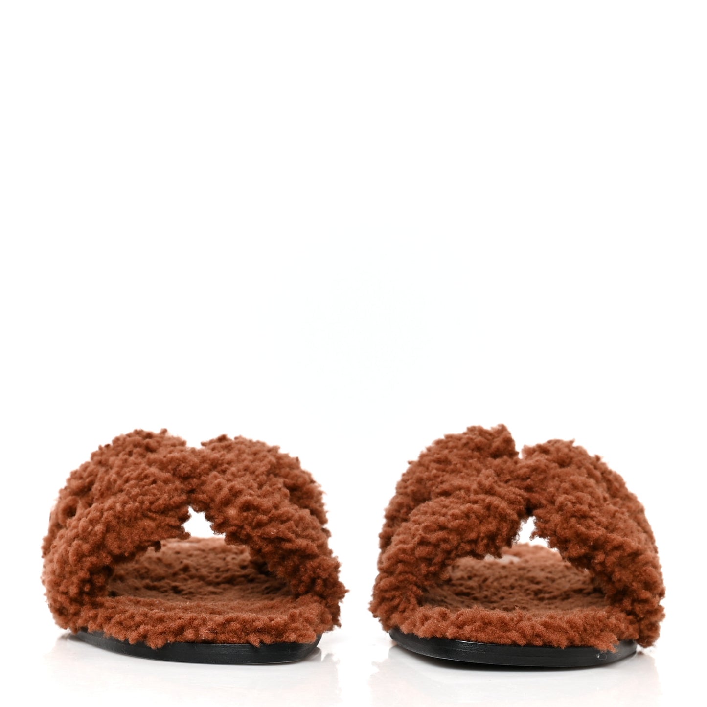 Woolskin Oran Sandals 38 Cognac