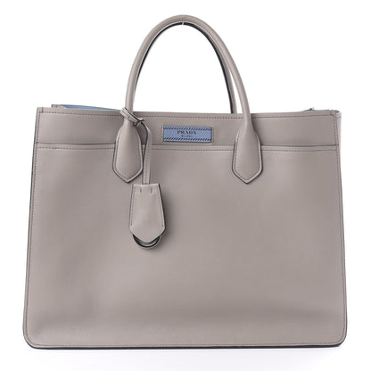 Prada City Calfskin Etiquette Tote Pomice Astra 3 of 10