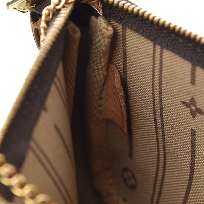Louis Vuitton Monogram Complice Trunks and Bags Mini Pochette Accessories Beige 6 of 9