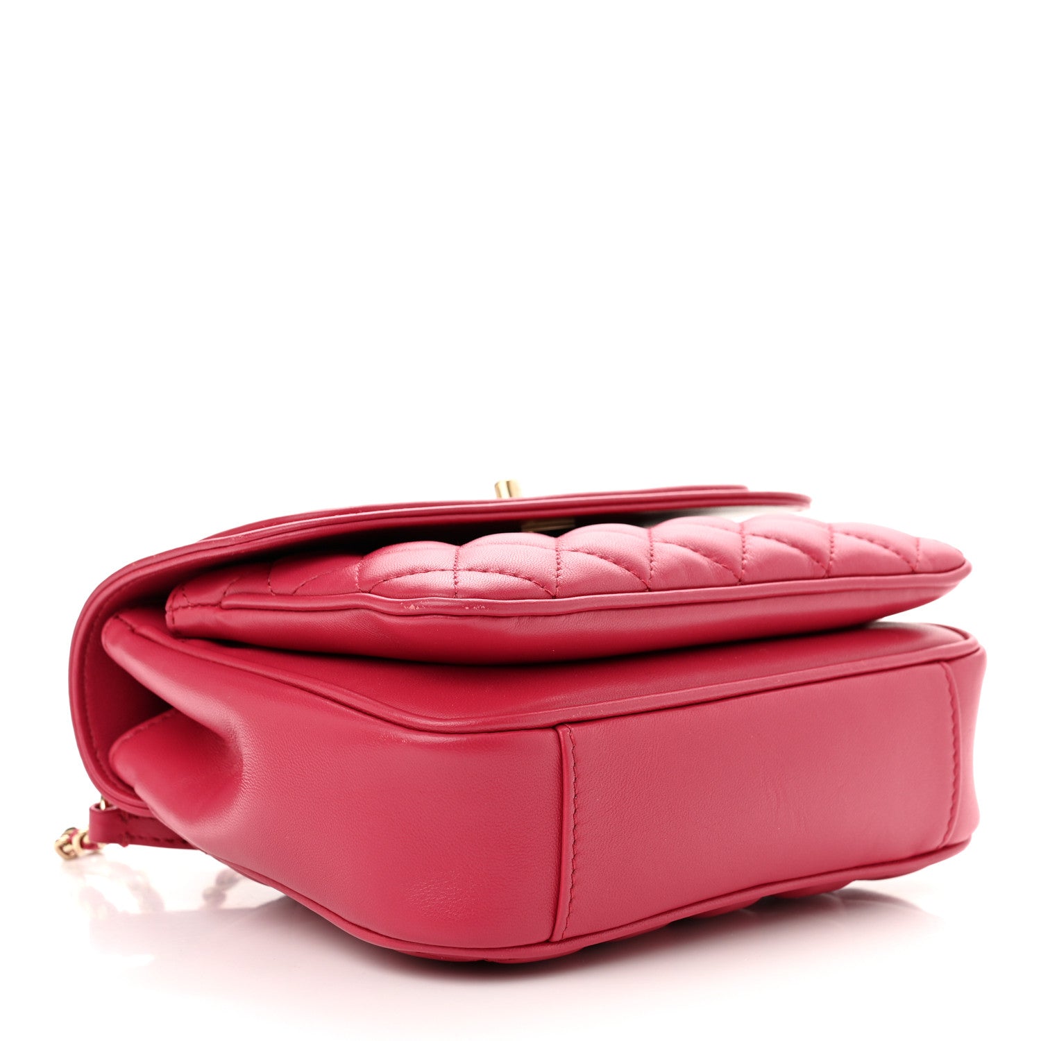 Chanel Lambskin Quilted Small Lovely Day Flap Pink 4 of 11