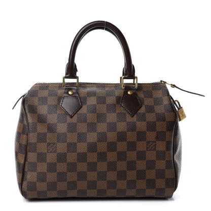 Louis Vuitton Damier Ebene Speedy 25 1 of 16