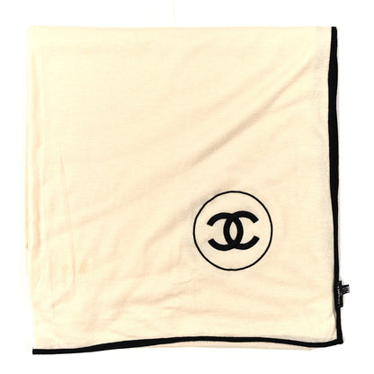 Chanel Cashmere CC Scarf White 2 of 4