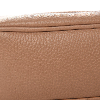 Gucci Pebbled Calfskin Small Soho Disco Bag Camelia 8 of 9