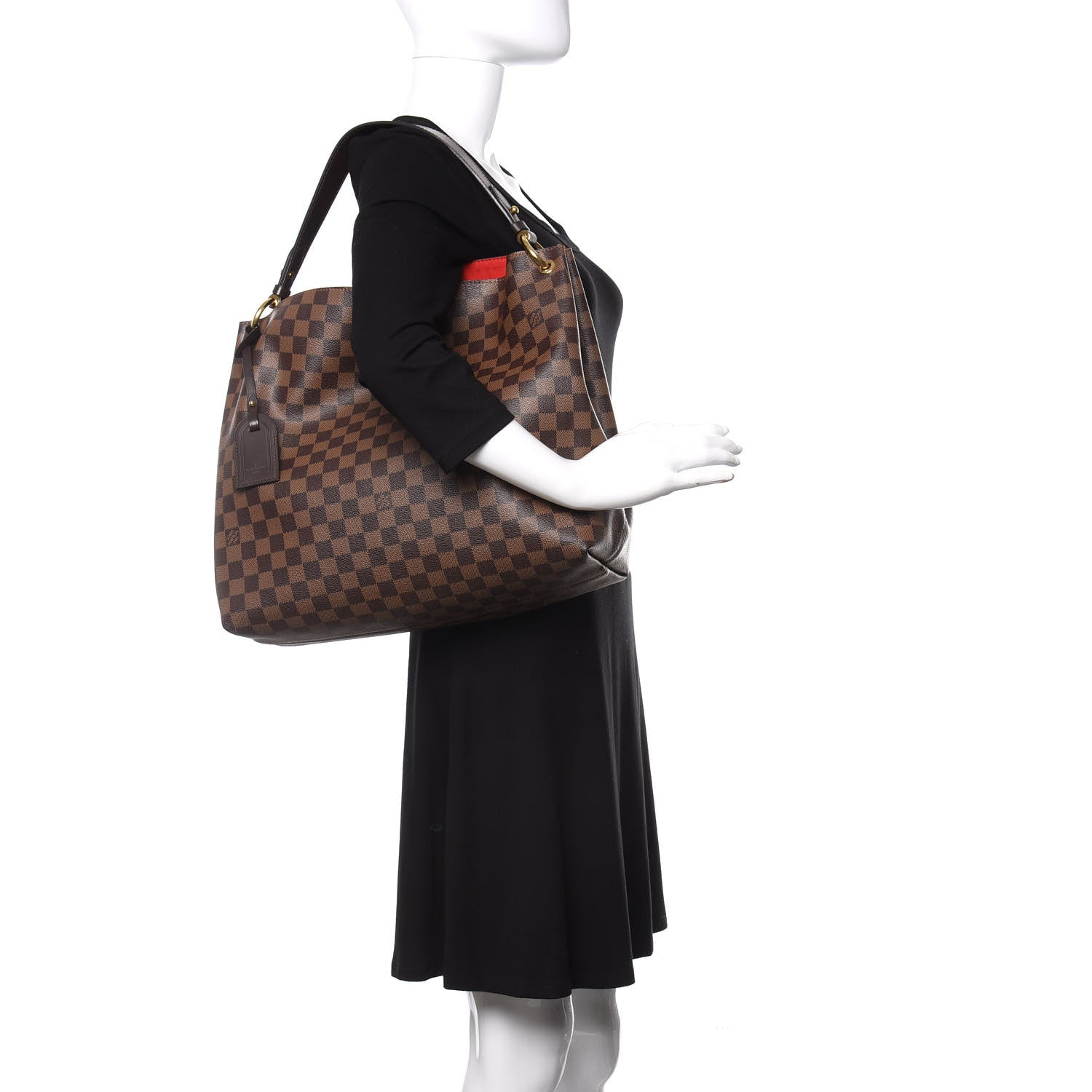 Louis Vuitton Damier Ebene Graceful MM 2 of 10
