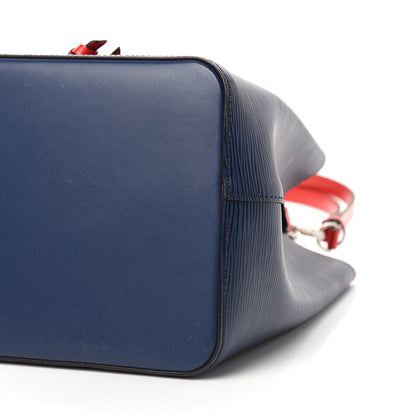 Louis Vuitton Epi Neonoe Indigo Coquelicot 9 of 9